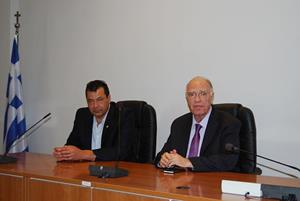 Επισκέφθηκε τα Άνω Λιόσια ο Βασίλης Λεβέντης