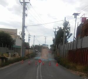 Ατύχημα με διαρροή επικίνδυνου χημικού υλικού στον Ασπρόπυργο