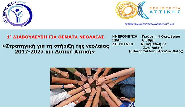 1η Διαβούλευση για Θέματα Νεολαίας