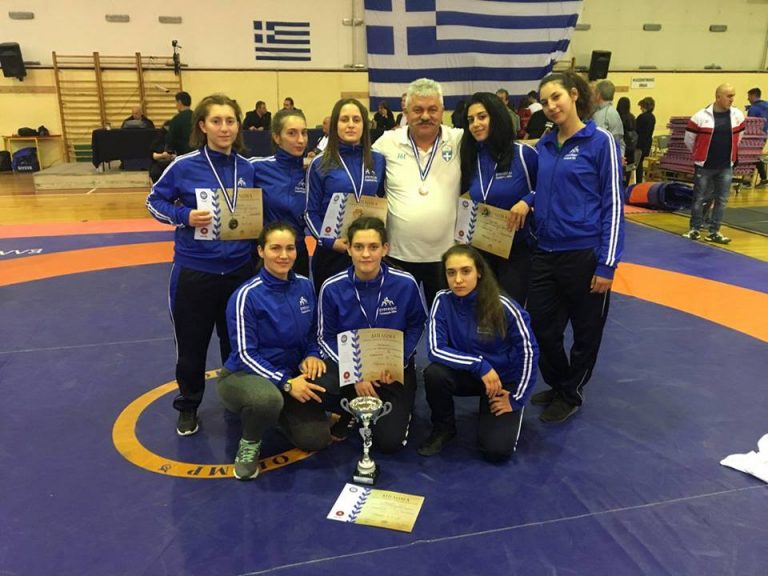 Στη δεύτερη θέση στο Πανελλήνιο Πρωτάθλημα Πάλης Νεανίδων ο Α.Ο. Ευπυρίδαι