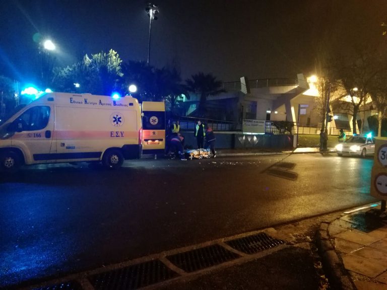 Άνω Λιόσια – Τροχαίο ατύχημα έξω από το κολυμβητήριο