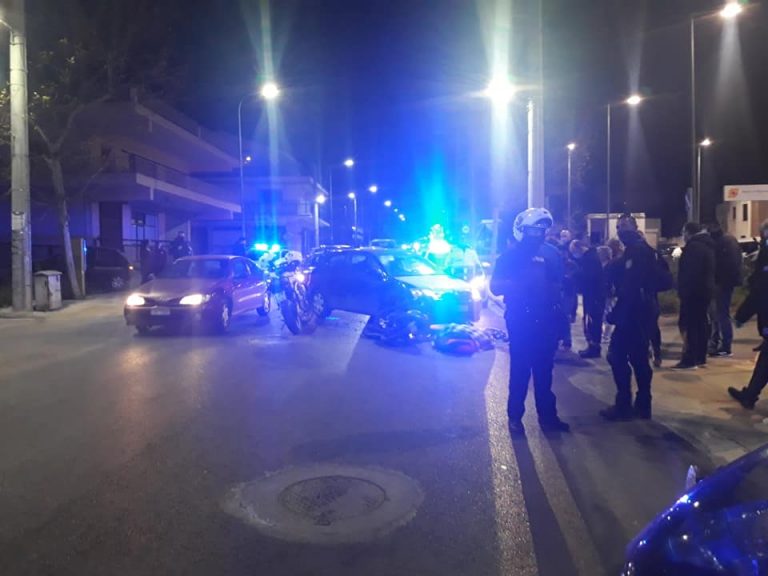 Άνω Λιόσια – Τροχαίο ατύχημα στη λεωφόρο Φυλής με τραυματία μοτοσικλετιστή