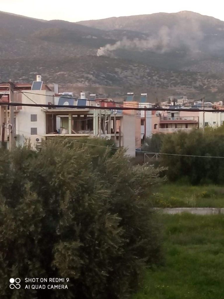 Τώρα – Φωτιά στα Άνω Λιόσια (φωτό)