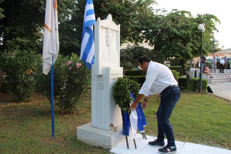 Συγκίνηση στην εκδήλωση Μνήμης για τους τέσσερις νεκρούς και αγνοουμένους του Δήμου Φυλής στην Κύπρο