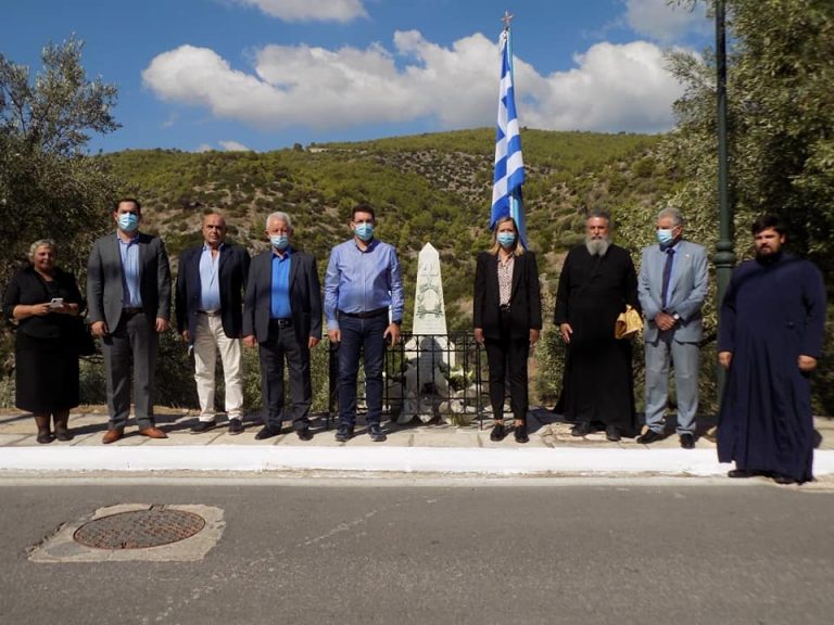 Συγκίνηση στο μνημόσυνο στη Χασιά για τους 18 άμαχους που σκότωσαν οι Γερμανοί