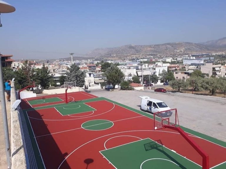 Ανακατασκευή δύο ανοιχτών γηπέδων μπάσκετ από τον Αθλητικό και Πολιτιστικό Οργανισμό