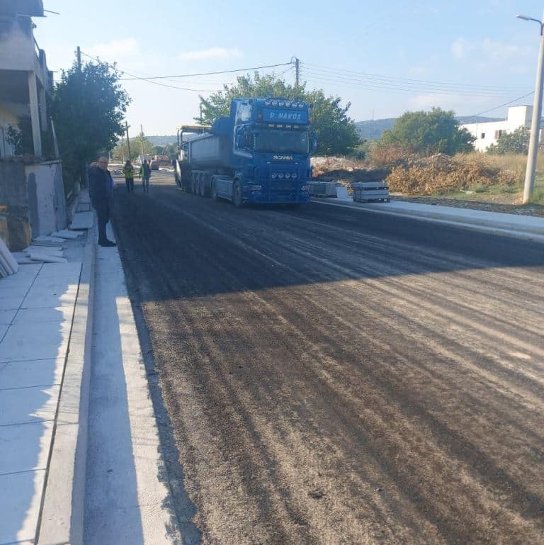 Με διανοίξεις νέων οδών συνεχίζεται η αναβάθμιση του οδικού δικτύου του Δήμου Φυλής