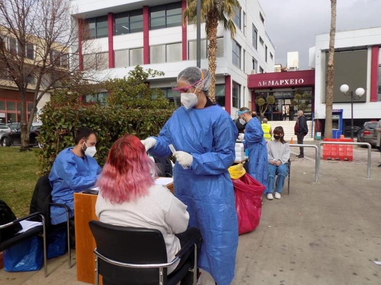 Άνω Λιόσια – Πάνω από 700 άτομα έκαναν δωρεάν rapid test