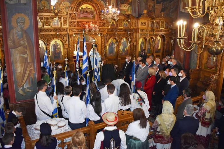 Με επισημότητα γιορτάστηκε η επέτειος της 25ης Μαρτίου στη Δημοτική Κοινότητα Άνω Λιοσίων
