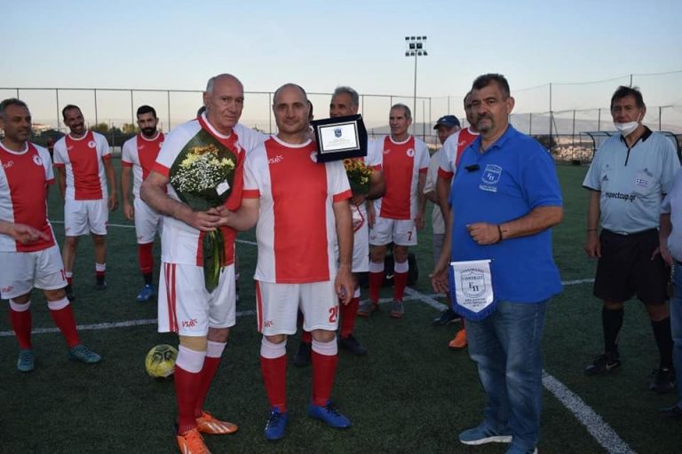 Άνω Λιόσια – Τον Χρήστο Αρδίζογλου τίμησαν οι Παλαίμαχοι του  Εθνικού  Πανοράματος