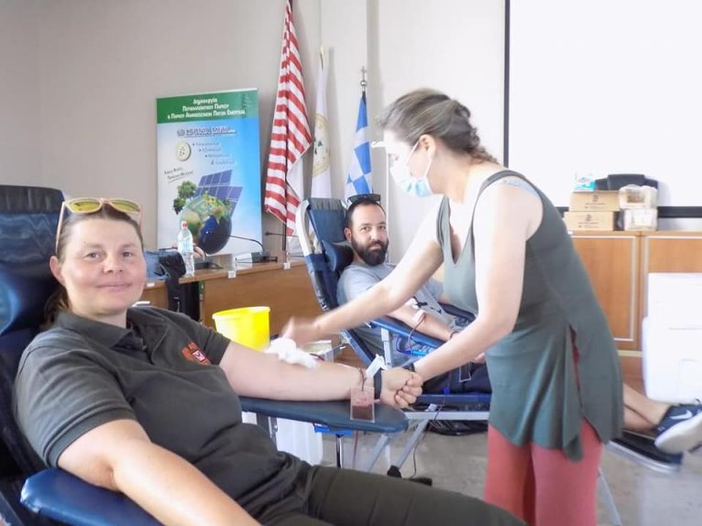 Ανταποκρίθηκαν οι δημότες στην εθελοντική αιμοδοσία που οργάνωσε η Κοινωνική Υπηρεσία