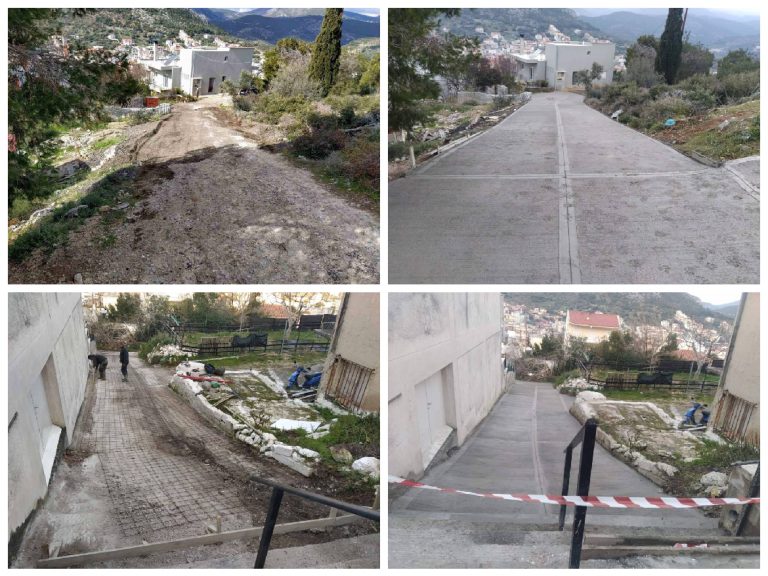 Ανακατασκευή δρόμων στη Χασιά από το Δήμο Φυλής