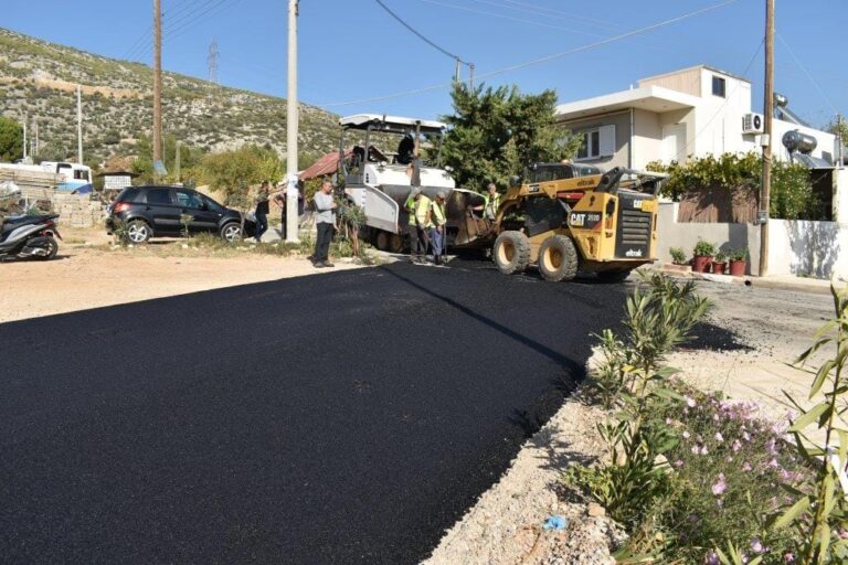 15 νέους δρόμους και αποχέτευση ακαθάρτων κατασκεύασε ο Δήμος Φυλής στην περιοχή του Αγίου Νεκταρίου  Άνω Λιοσίων