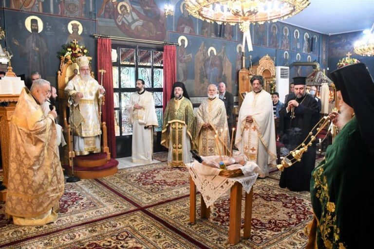 Με κατάνυξη ο εορτασμός του Αγίου Στυλιανού στο Ζεφύρι