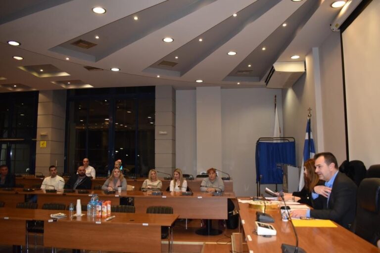 Πρώτη συνεδρίαση του Τοπικού Συμβουλίου της Δημοτικής Κοινότητας Άνω Λιοσίων με κοπή Βασιλόπιτας