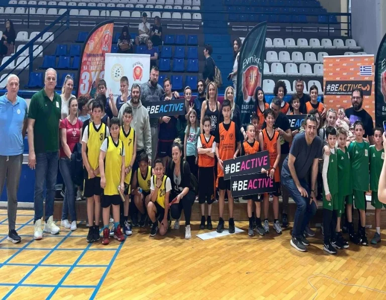 Πολλαπλά μηνύματα κι ακόμη περισσότερη διασκέδαση στην πρεμιέρα του 30ού Τουρνουά Εκμάθησης 3Χ3-#BeActive