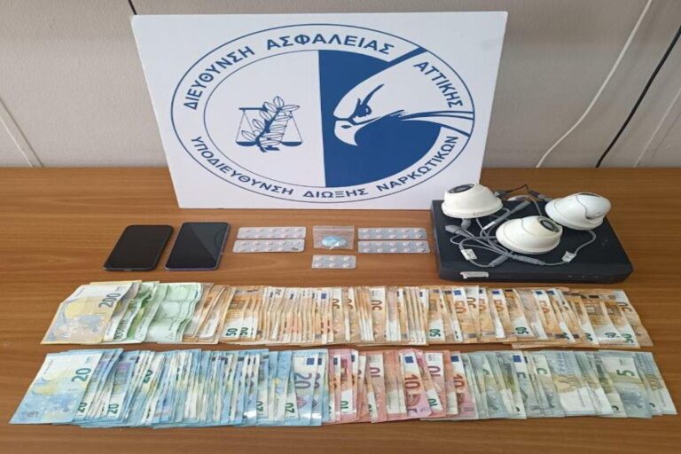 Στα “δίχτυα” της ΕΛ.ΑΣ. δύο άτομα για διακίνηση κοκαΐνης στο Ζεφύρι