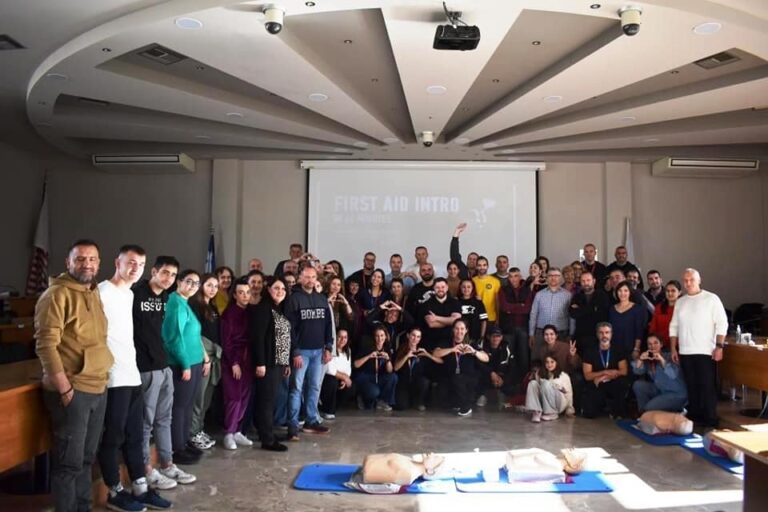 Πολύτιμο Σεμινάριο Πρώτων Βοηθειών με πρωτοβουλία του Προέδρου της Δημοτικής Κοινότητας Άνω Λιοσίων Γιώργου Μαρπίνη