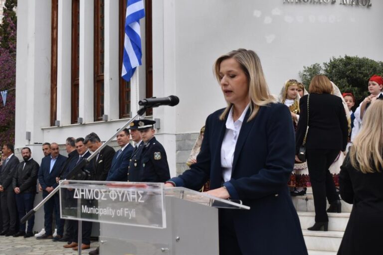 Με μεγαλοπρέπεια ο εορτασμός της 25ης Μαρτίου στη Δημοτική Κοινότητα Φυλής