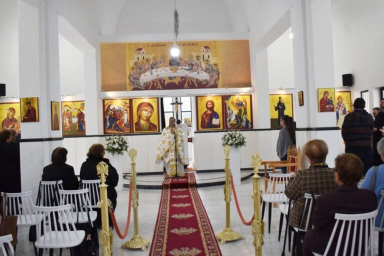 Πανηγύρισε το Σάββατο του Λαζάρου το ομώνυμο Παρεκκλήσιο στο Νέο Κοιμητήριο Άνω Λιοσίων