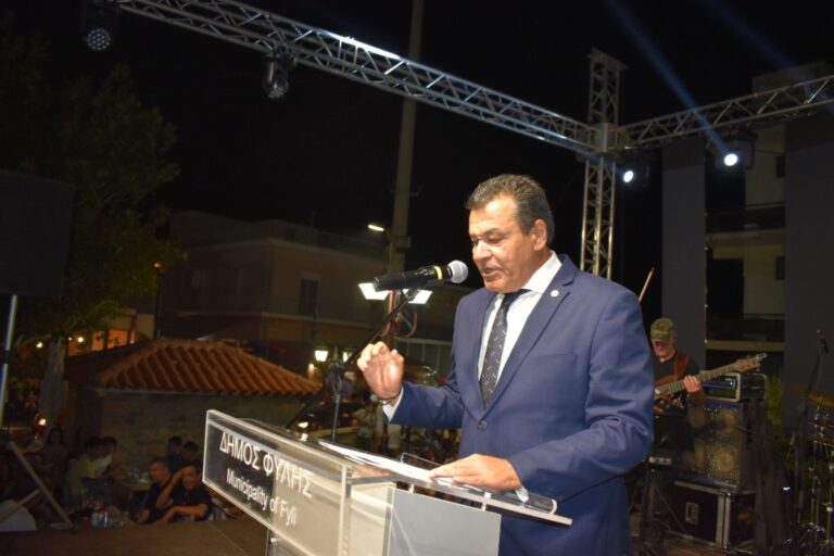Νέα έργα ανακοίνωσε από το πανηγύρι της Χασιάς ο Δήμαρχος Φυλής, Χρήστος Παππούς
