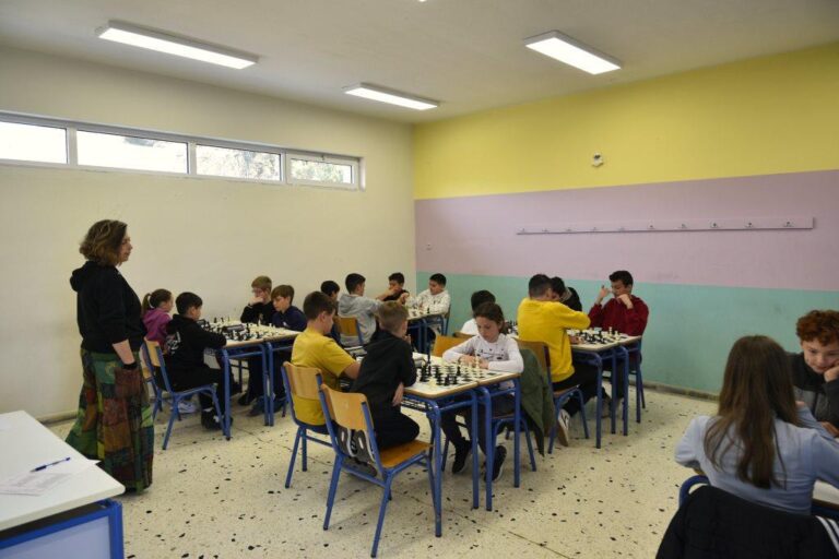 Μεγάλη επιτυχία για το Προκριματικό Ατομικό Πρωτάθλημα Σκακιού Μαθητών – Μαθητριών (Νηπίων) Γ΄ Τομέα Αττικής 2026 στα Άνω Λιόσια