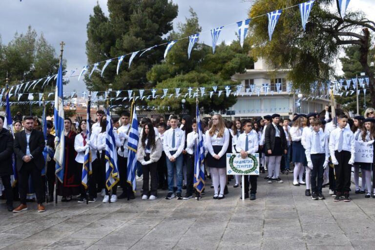 Το Ζεφύρι γιόρτασε την Εθνική Επέτειο της 25ης Μαρτίου και τον Ευαγγελισμό της Θεοτόκου